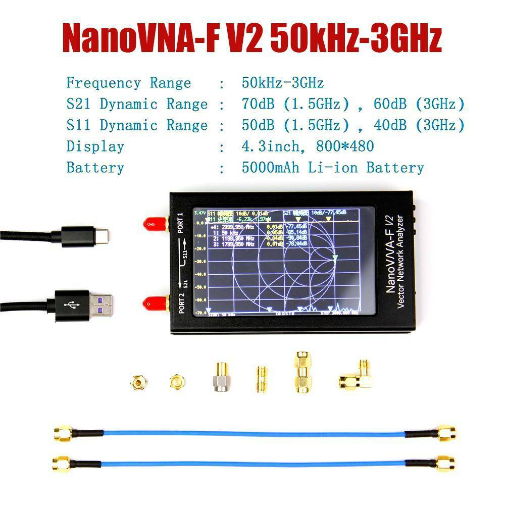 Logic Analyzer Usb - Wektorowy analizator sieci 3G S-A-A-2 NanoVNA