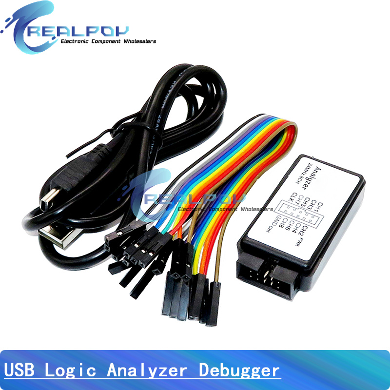 Logic Analyzer Usb - Analizator logiczny USB 24 MHz 8