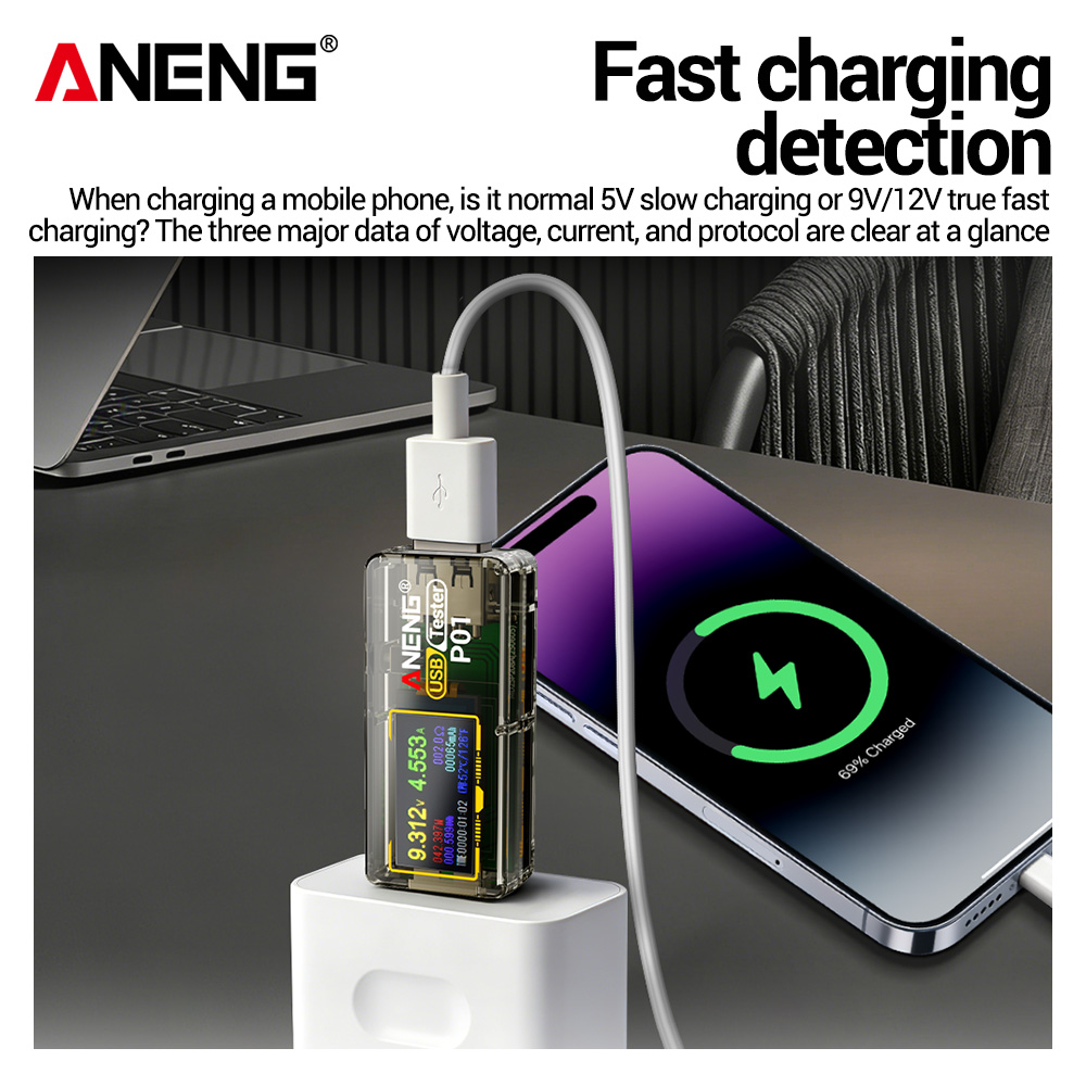 ANENG P01 – tester USB, woltom – Logic Analyzer Usb recenzja i cena